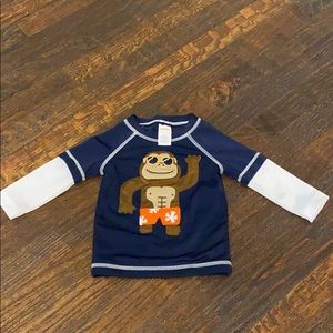 Monkey Gorilla Swim rashguard